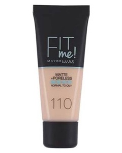 Maybelline Fit Me Matte + Poreless - 110 Porcelain 30 ml Produktbild