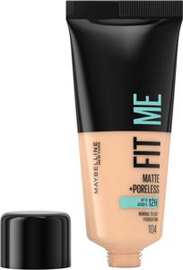 Maybelline Fit Me Matte + Poreless Foundation 104 Soft Ivory produkt bild