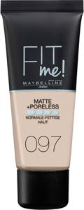Maybelline Fit Me Matte + Poreless Foundation 97 Natural Porcelain produkt bild