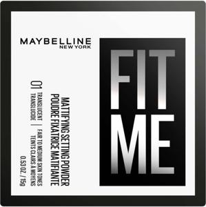 Maybelline New York Fit Me Löspuder 1 Translucent 15 g produkt bild