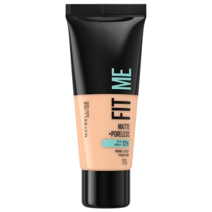 Maybelline New York Fit Me Matte + Poreless Foundation 115 Ivory produktbilde