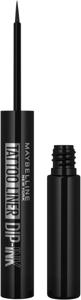 Maybelline New York Tattoo Liner Dip Ink Liquid Eyeliner 100 Black Track 3,5 ml produkt bild