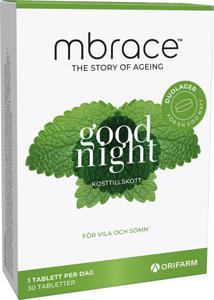 Mbrace Good Night 30 tabletter produkt bild