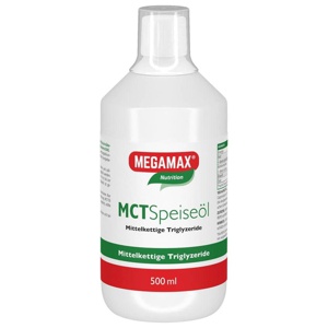 Mct 100% Rein Megamax Öl 500 ml Öl Produktbild