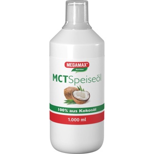 MCT 100% rein Megamax Öl 1000 ml Öl Produktbild