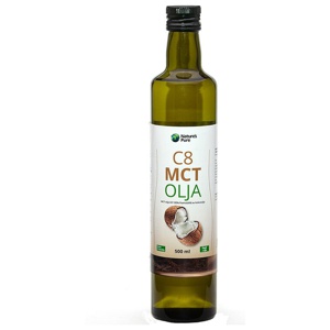 MCT-olja 500 ml Natures Pure produkt bild
