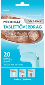 Medcoat Tablettöverdrag Colasmak 20 st produkt bild
