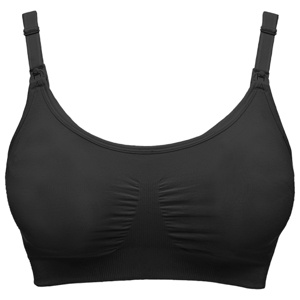 Medela 3-i-1 amme- og pumpe-BH svart large produktbilde