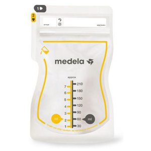 Medela bf rinnapiima säilituskotid 210ml n25 toote pilt