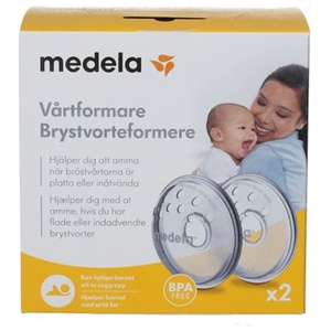 Medela Brystvorteformere Til Indadvendte Brystvorter - 2 stk. produktbillede