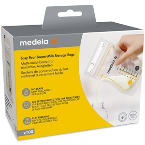 Medela Easy Pour opbevaringsposer til brystmælk - 100 stk. produktbillede