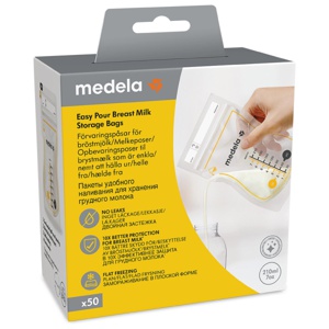 Medela Easy Pour Oppbevaringsposer for brystmelk, 50 stk. produktbilde
