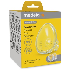 Medela Hands-free Brystragt 2-pak 24 mm produktbillede