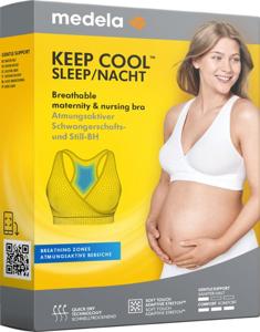 Medela Keep Cool Natt-Bh Svart Storlek S Amnings BH att sova i 1 st produkt bild