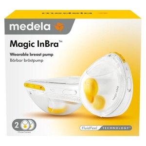 Medela Magic InBra bærbar dobbelt elektrisk brystpumpe - 2 stk. produktbillede