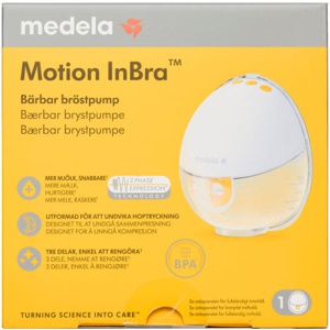 Medela Motion InBra Enkelt Brystpumpe - 1 stk. produktbillede
