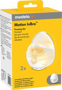 Medela Motion InBra Pumpset Dubbel 2 st produkt bild