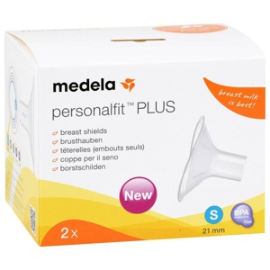 MEDELA PersonalFit™ PLUS Brusthaube (2 St.), Gr. S 21 mm 1 St Produktbild