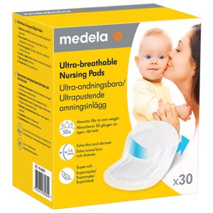 Medela Ultrapustende Ammeinnlegg 30 stk produktbilde