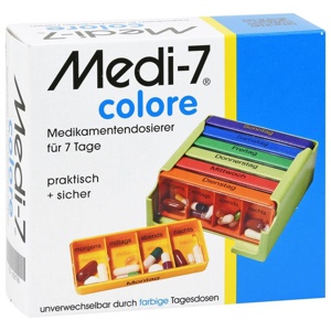 MEDI 7 Medikamentendos.f.7 Tage colore Produktbild