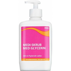 Medi-Skrub+ glycerin m/pumpe 500 ml produktbillede