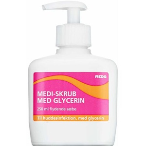 Medi-Skrub med Glycerin m. pumpe 250 ml produktbillede