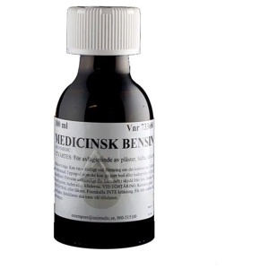 Medicinsk bensin AB Unimedic 100 ml produkt bild
