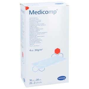 MEDICOMP Vlieskomp.steril 10x20 cm 4fach Produktbild