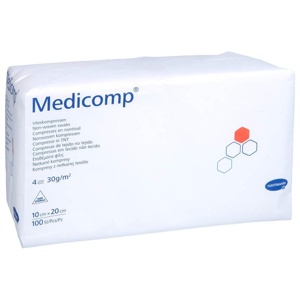 MEDICOMP Vlieskomp.unsteril 10x20 cm 4fach Produktbild
