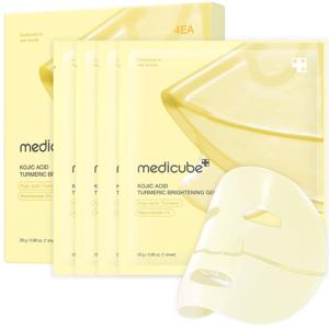 Medicube Kojic Acid Turmeric Brightening Gel Mask 4 st produkt bild
