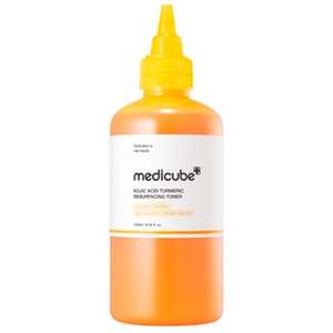 Medicube Kojic Acid Turmeric Resurfacing Toner - 250 ml. produktbillede