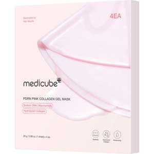 Medicube PDRN Pink Collagen Gel Mask 4 pcs produktbillede