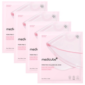 Medicube PDRN Pink Collagen Gel Mask - 4 stk. produktbillede