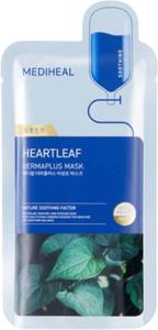 MediHeal Heartleaf Dermaplus Mask 10 st + SLUMPMÄSSIG GÅVA produkt bild