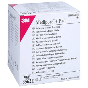MEDIPORE+Pad steriler Wundverband 3562E Produktbild