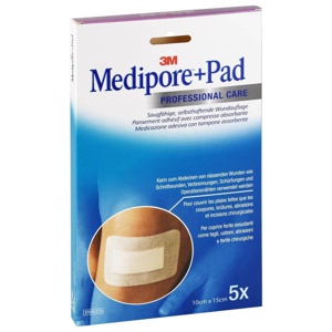 MEDIPORE+Pad steriler Wundverband 3569NP 10x15 cm Produktbild