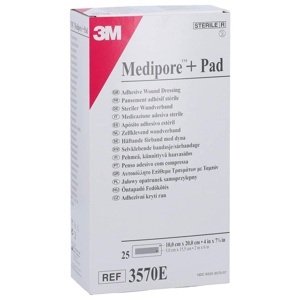 MEDIPORE+Pad steriler Wundverband 3570E Produktbild
