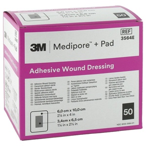 MEDIPORE+Pad steriler Wundverband 3564E Produktbild
