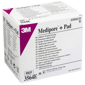 Medipore Plus Pad 3564E ster, 50 St Verband Produktbild