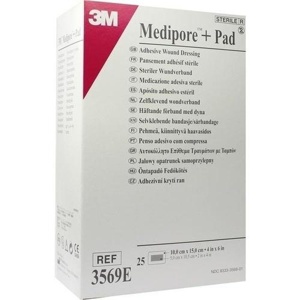 MEDIPORE+Pad steriler Wundverband 3569E Produktbild