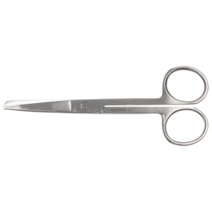 Mediq Rett saks 13 cm spiss/ butt blad, 1 stk. produktbilde