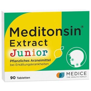 MEDITONSIN Extract Junior pflanzl.Erkältungstabl. Produktbild
