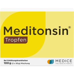 Meditonsin Tropfen 2x50 g bei ersten Anzeichen einer Erkältung 2X50 g Mischung Produktbild