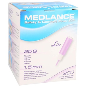 MEDLANCE plus Lite Sicherheitslanzetten 25 G 1,5mm Produktbild