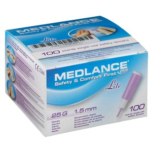 MEDLANCE plus Lite Sicherheitslanzetten 25 G 1,5mm Produktbild