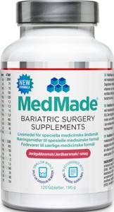 MedMade Bariatric Surgery Supplement Jordgubb 120 st produkt bild