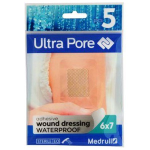 Medrull Ultra Pore veekindel kirurgiline plaaster 6x7cm N5 toote pilt