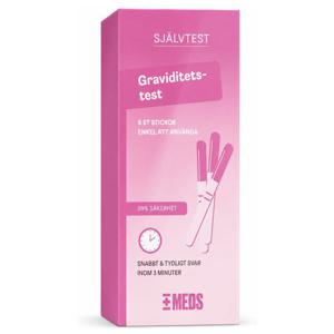 MEDS Graviditetstest Stickor 8-pack produkt bild