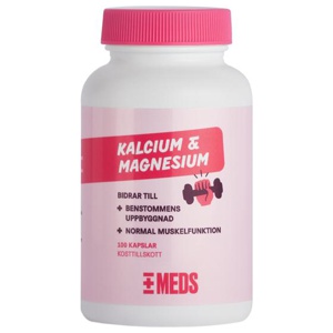 MEDS Kalcium & Magnesium 100 kapslar produkt bild