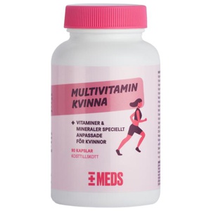MEDS Multivitamin Kvinna 90 kapslar produkt bild